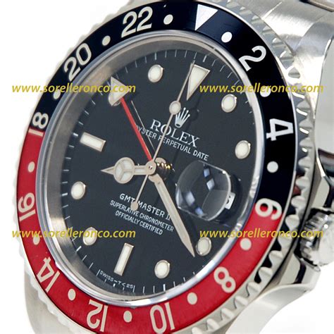 rolex nero e rosso|Rolex GMT.